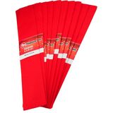 Fixpoint Krapon Kağıdı Kırmızı Renk 10'lu - 1,5 m x 50 cm Fixpoint Krapon Kağıdı