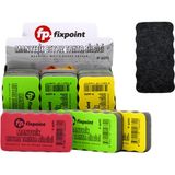 Fixpoint Mıknatıslı Tahta Silgisi P-6690 3 Adet Ergonomik Eva Gövde Leke Bırakmaz Renkli