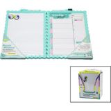 Fixpoint P-0539 Manyetik Yazı Tahtası 21.5X28CM Küçük Çift Taraflı Renkli Plastik Çerçeve - 12'li Paket