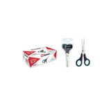 FixPoint Paslanmaz Çelik Makas 139mm 14 Cm Orta Boy Tekstil Makası Çok Amaçlı Ofis Makası