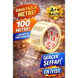 FixPoint TAM 100 METRE 45x100 Koli Bandı Şeffaf A Kalite Bant