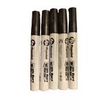 Fixpoint Whiteboard Marker Beyaz Tahta Kalemi Siyah 2.8Mm 5'Li Set Fp Silinebilir Tahta Markörü