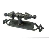 Fixport Antika Tarz Dekoratif Pirinç Burma Pencere Kolu - 152x32 mm, Oksit