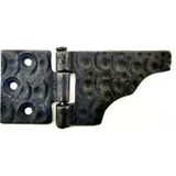 Fixport Antika Tarz Dekoratif Pirinç Pencere Kelebeği - 38x90 mm, Oksit