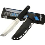 Fixport Cold Steel AUS 8A Kobun Tanto Outdoor / Av Bıçağı 25cm - Kılıflı, Kutulu, Siyah Plastik Sap