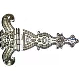 Fixport Dekoratif, Sac Tek Kuyruklu Menteşe - 69x102 mm, Büyük, Nikel, 100 Adet