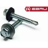 Fixport Ebru Matkap Uçlu Çatı Trapez Vidası 5,5x32 - 50 Adet