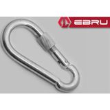Fixport Ebru Vidalı Karabina, Kanca, Çengel 12mm - 1 Adet