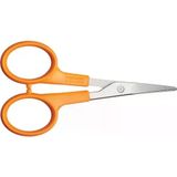 Fixport Fiskars 9808 M204 Kavisli Nakış Aplike Makası No: 4 inç / 10 cm - Paslanmaz Çelik