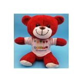 Fixport Happy Birthday Peluş Kırmızı Ayı