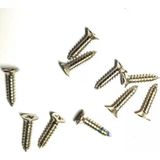 Fixport Klips, Menteşe, Ayak, Ağaç, Sunta Vidası 2,2x9,5mm - Nikel 100 Adet