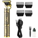 Fixport PS-033 Çelik Kasa Profesyonel T-bıçak Saç Sakal Ense Ve Çizim Tıraş Makinesi