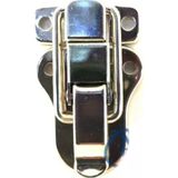 Fixport Sandık, Kutu Klipsi, Ön Kilidi - 48x30mm, Nikel, 1 Adet
