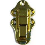 Fixport Sandık, Kutu Klipsi, Ön Kilidi - 72x40mm, Altın, 100 Adet