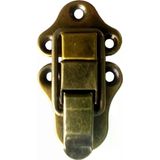 Fixport Sandık, Kutu Klipsi, Ön Kilidi - 72x40mm, Antik, 1 Adet