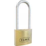 Fixport Yuma Türk Malı Pirinç Uzun Kancalı Asma Kilit 40 mm