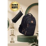 Fiyaka GK19 Siyah Unisex Okul Sırt Çantası