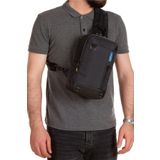 Fiyaka Nw-2204 Su Geçirmez Imperteks Çift Taraflı Çapraz Omuz Ve Sırt Çantası (20x24cm) Siyah-mavi