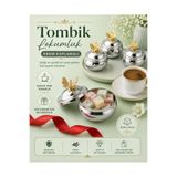 Fiyakalı Ürünler Atölyesi 6'lı Gümüş Kelebekli Tombik Lokumluk, Çay ve Kahve Yanı Sunumluk, Şekerlik, Drajelik