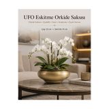 Fiyakalı Ürünler Atölyesi Eskitme Renk Ufo Model Orkide Saksısı,çiçeklik,vazo,aranjman,çiçek Sunum