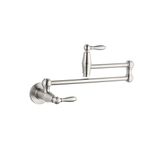 Fiyat Pfister GT533-TDC Duvara monte port Haven 2 kulplu tencere Filler musluk, krom kaplama, GT533TDS