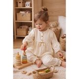 Fiyonk Detay Bayramlık Kız Bebek Çocuk Alt Üst Takım Set 2002 - 18 - 24 Ay - Altın