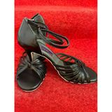 Fiyonk Tango Dans Ve Salon Ayakkabısı 8,5 Cm 13 Pont Koni Model Kapalı Topuk