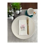 FiyonkPeçete Happy Birthday Doğum Günü Özel Disko Topu Desenli Baskılı Misafir Sunum Peçetesi 15'li Paket 33x33
