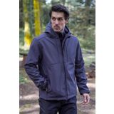 Fiyort Fy 350 Flam2 Softshell Mont Su Ve Rüzgar Geçirmez Outdoor Günlük Erkek Kapüşonlu Mont