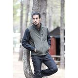 Fiyort FY82 Kenai Softshell Yelek – Rüzgar Geçirmez, Su Itici ve Nefes Alabilir Outdoor Yelek - Haki