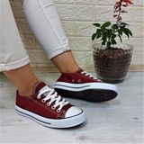 Fiyra 554 Bordo Kisa Unisex Sneaker Keten Spor Ayakkabi