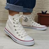 Fiyra 555 Beyaz Uzun Sneaker Keten Spor Ayakkabı