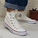 Fiyra 555 Beyaz Uzun Unisex Sneaker Keten Spor Ayakkabi