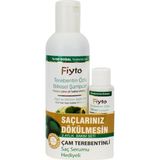 Fiyto Çam Terebentin Özlü Güçlendirici Şampuan 500 ml + 75 ml Saç Serumu Tüm Saçlar İçin