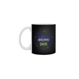 Fizello 100 Days of School Beyaz Kupa, 330 ml