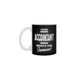 Fizello Accountant Beyaz Kupa, 330 ml, Seramik, Hediyelik
