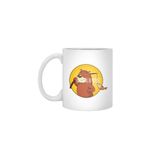 Fizello Bear As Angler With Fish Beyaz Kupa, 330 ml FIZELLO-MUG-7677