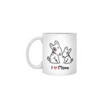 Fizello Beyaz Kupa, 330 ml, Anne Günü Hediyesi, Seramik FIZELLO-MUG-7499