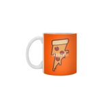Fizello Beyaz Kupa, 330 ml, Pizza Baskılı, Hediyelik