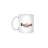 Fizello Burnout Beyaz Kupa, 330 ml, Seramik, Hediyelik