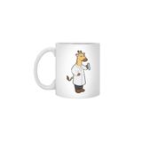 Fizello Giraffe As Doctor With Test Tube Beyaz Kupa, 330 ml