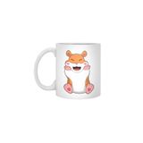 Fizello Hamster With Red Cheeks Beyaz Kupa, 330 ml