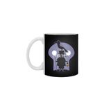 Fizello The Plague Doctor And The Crow Beyaz Kupa, 330 ml, Seramik