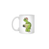 Fizello Turtle As Photographer With Camera Beyaz Kupa, 330 ml