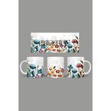 Fizello Yabani Çiçekler Temalı Kupa, 330 ml, Beyaz, Seramik FIZELLO-MUG-wildflower-117