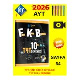 Fizik Kimya Biyoloji Fkb 10 Lu Tyt Denemesi Kr Plus Tablet Kalem Özel Tasarım Tamamı Çözümlü Yeni