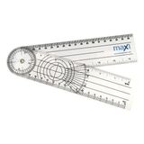 Fizyo Cep Gonyometresi Cetvel Gonyometre 20 cm