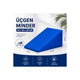 fizyocvmed Üçgen minder 20*50*60 cm terapi minderi üçgen egzersiz minder üçgen terapi minderi fizik tedavi