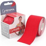 Fizyopol New Product Kinezyo Tape Band 5 Metre x 5 cm Kırmızı Renk, Kinesio Sporcu Bandı