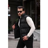 Fk class Crozvise Mat Kumaş Şişme Yelek Siyah